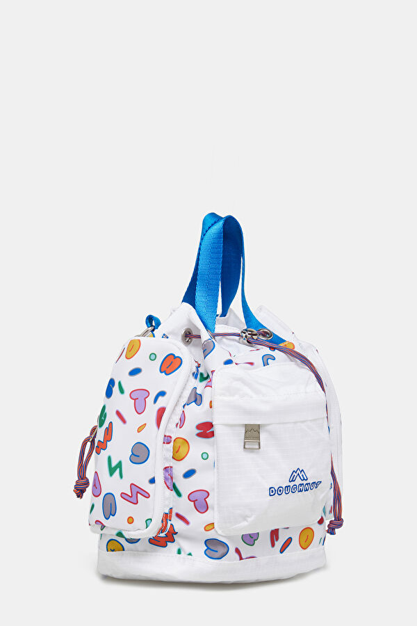 Doughnut Pyramid Tiny You-Niverse Series White Unisex Shoulder Bag 2