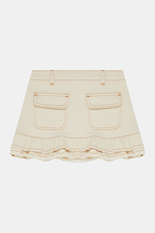 Beige Kids' Skirt 2