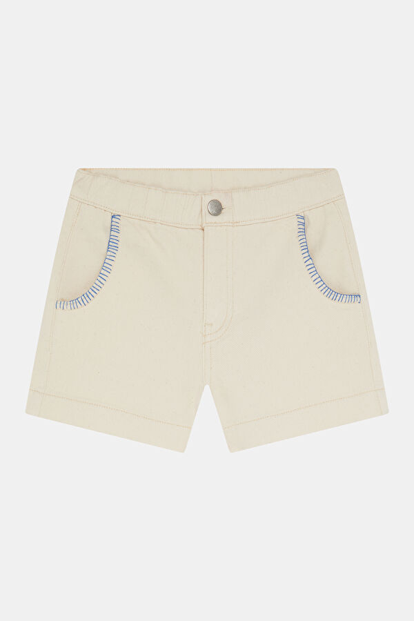 Ecru Kids' Shorts