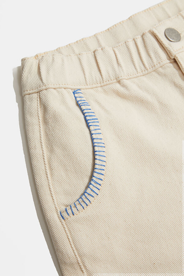 Ecru Kids' Shorts 4