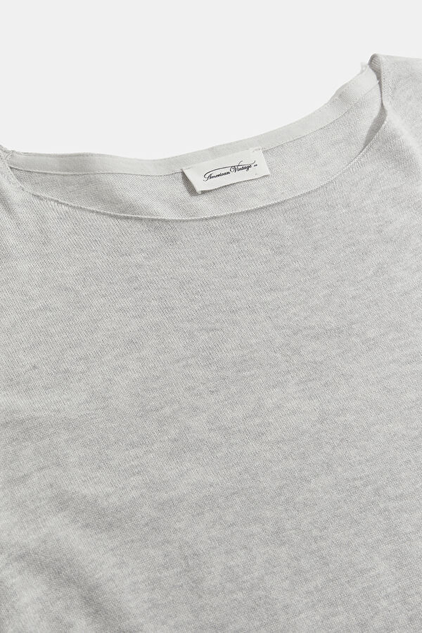 Relax Fit Grey Crew Neck Men's T-Shirt 3