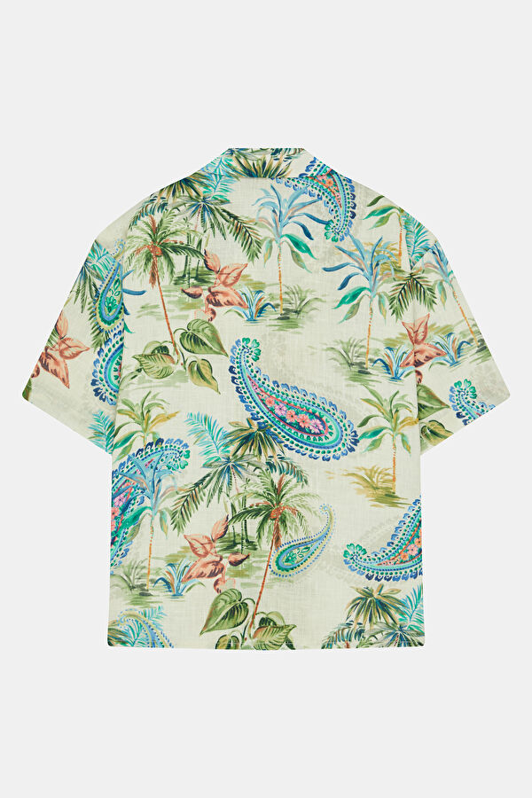 Multicolored Patterned Kids' Shirt 2