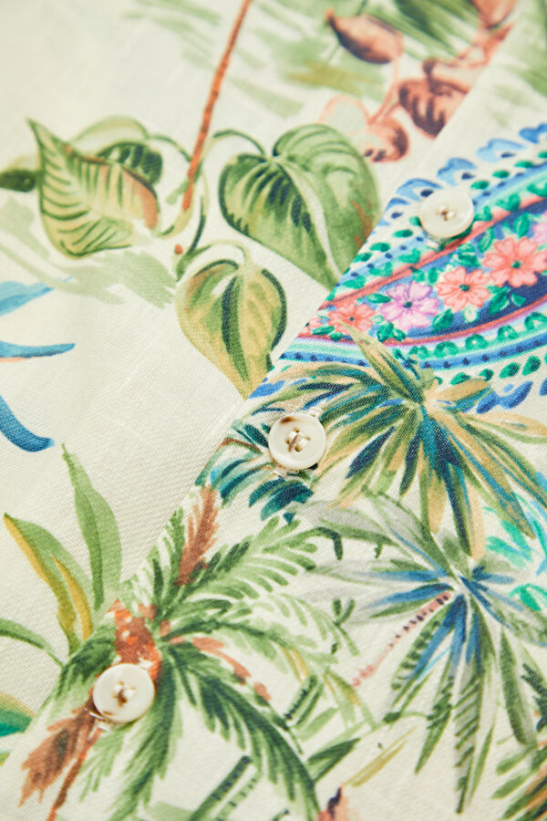 Multicolored Patterned Kids' Shirt 4