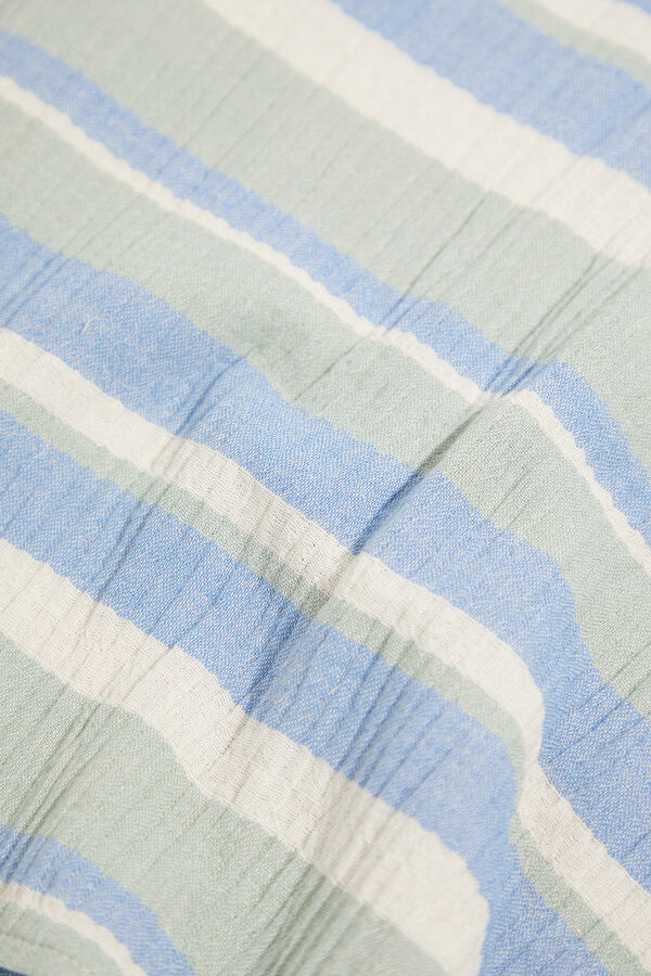 Blue Striped Kids' Shirt 5