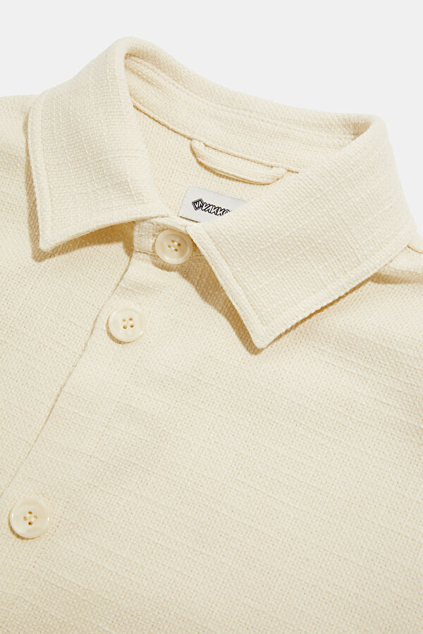 Men's Shirt with Off-White Texture 3