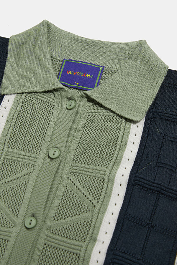 Multicolored Striped Kids' Shirt 3
