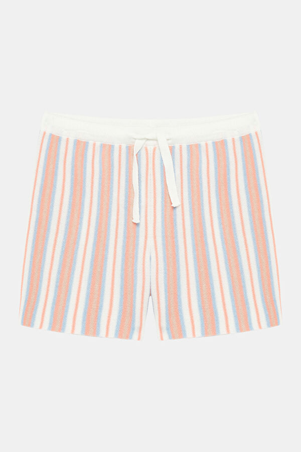 Multicolored Striped Kids' Shorts