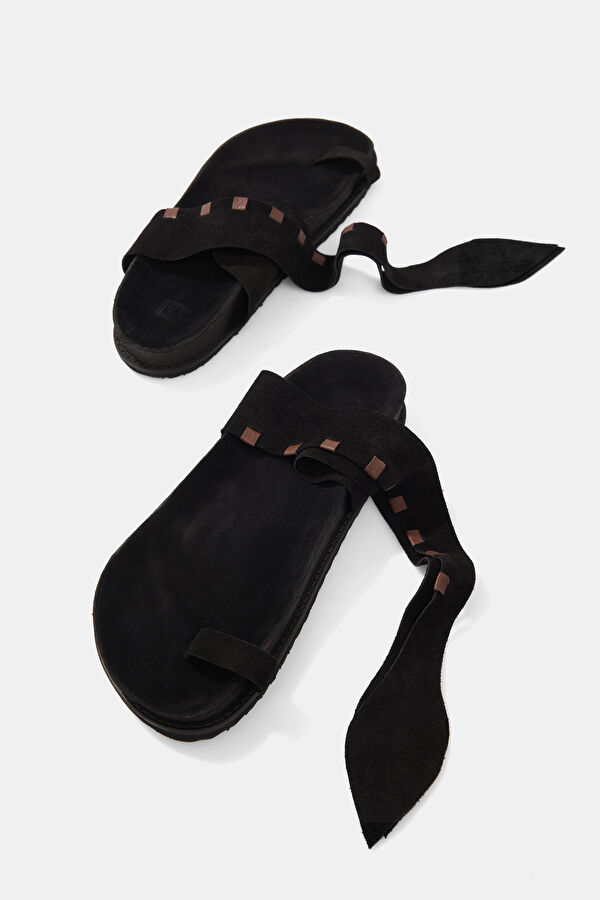 Black Women's Sandals 4