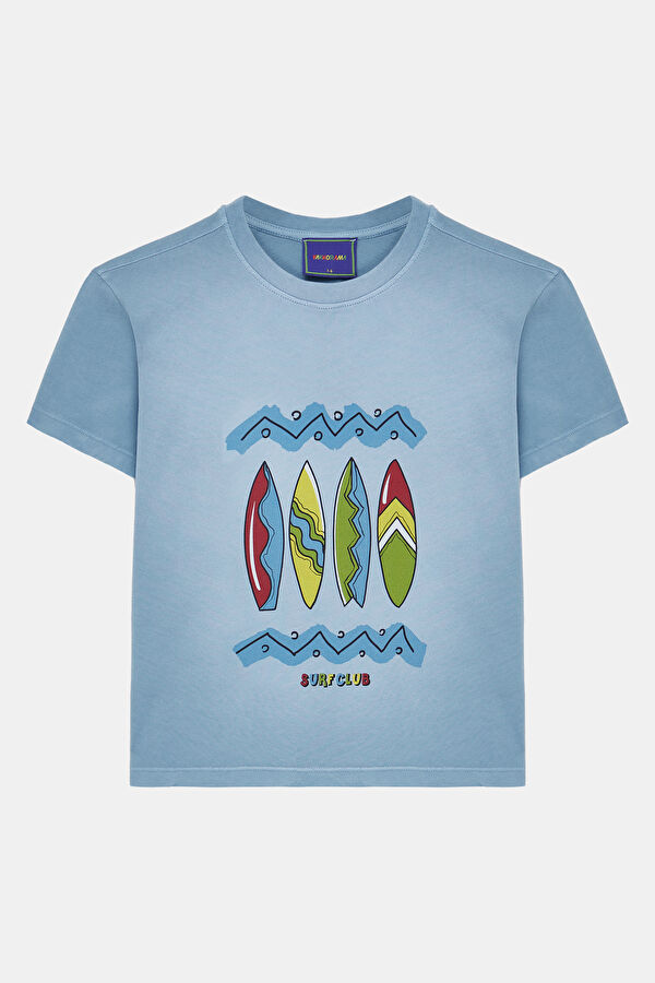 Turquoise Kids Shorts