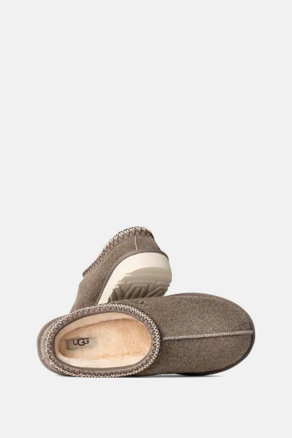 Tasman Shaggy Suede Mink Men's Slippers 4