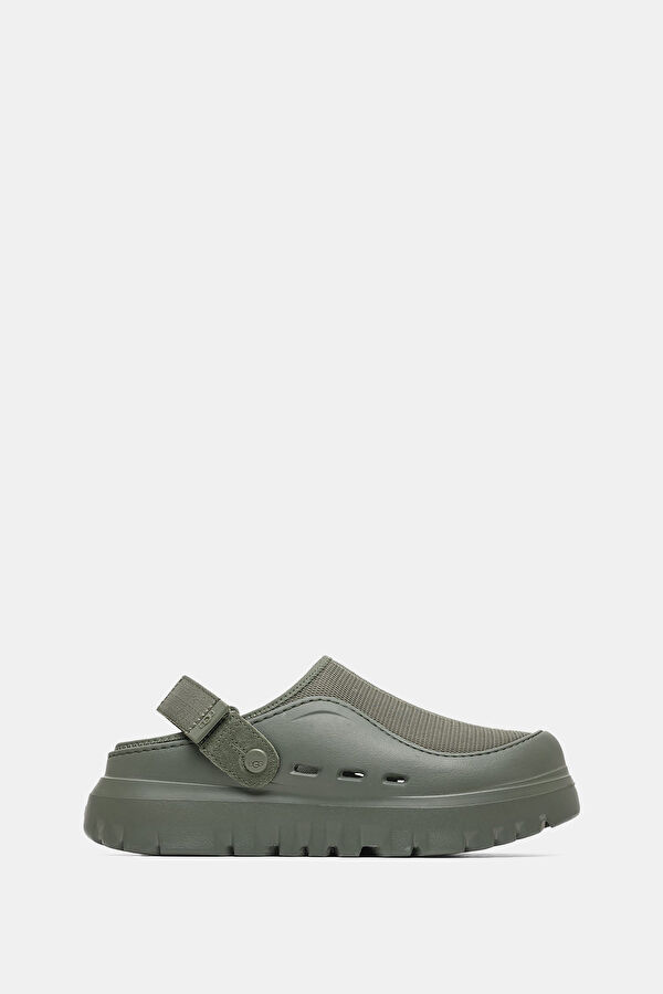 Peakmod Slip-On Khaki Men's Slippers