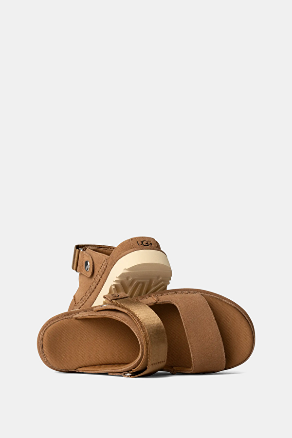 Goldenstar Glide Tan Women's Slippers 4
