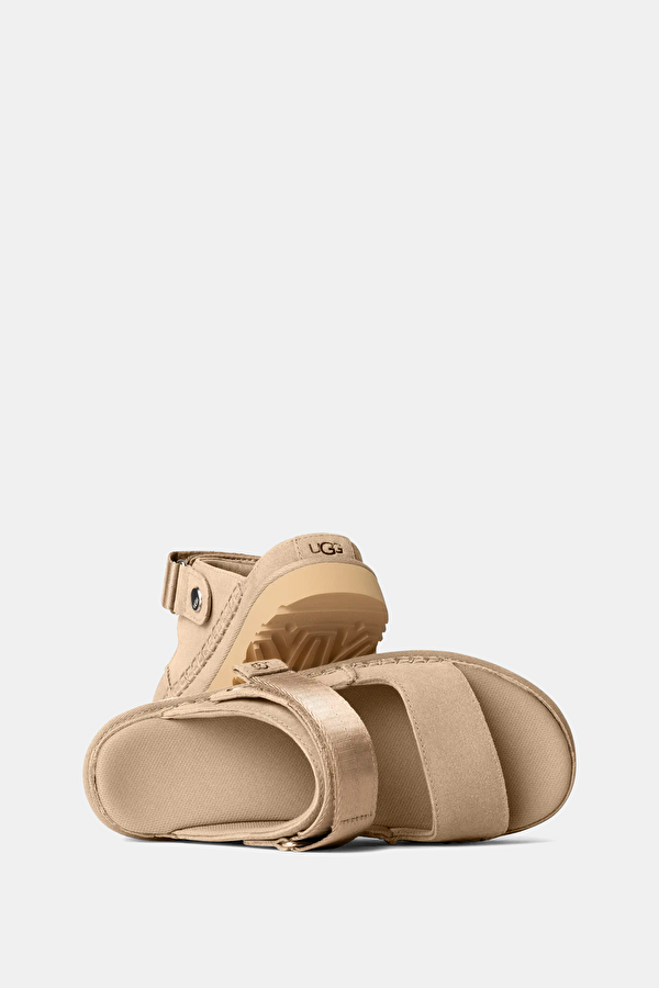 Goldenstar Glide Beige Women's Slippers 4