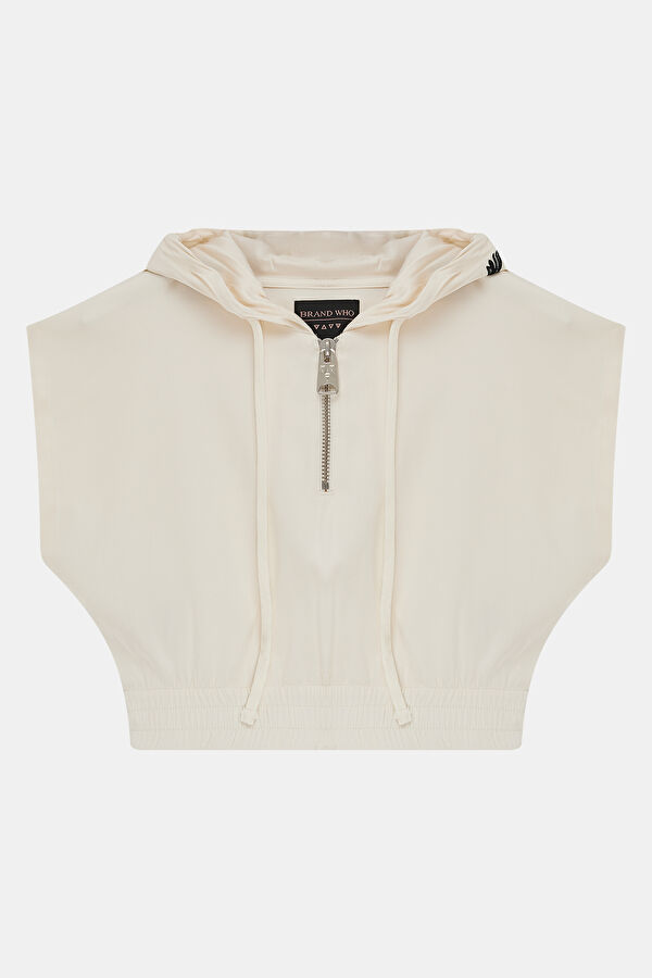 Krem Kadın Sweatshirt
