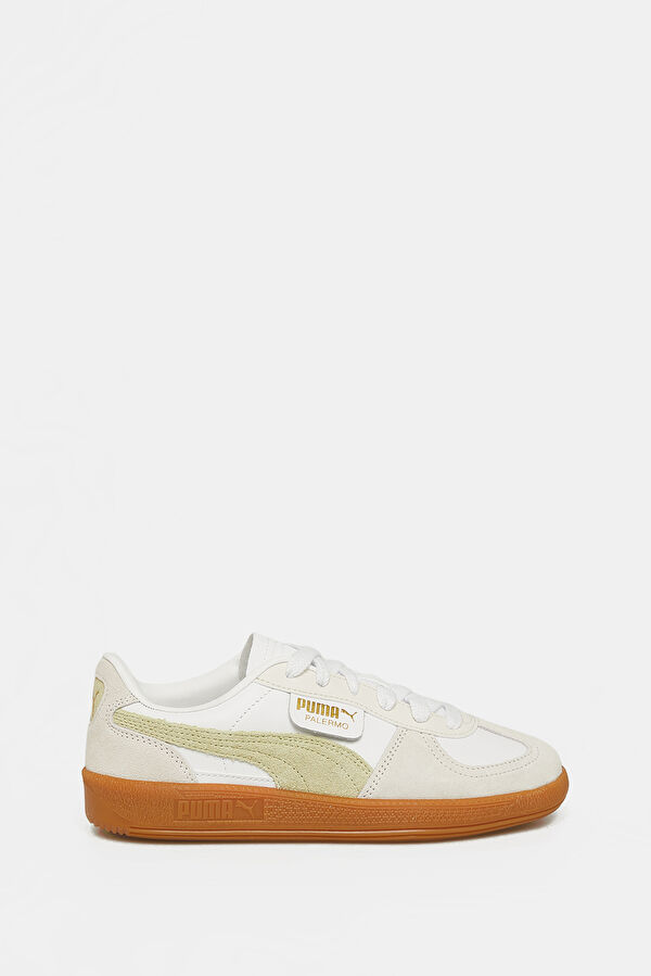 Palermo Lth White Women's Sneakers