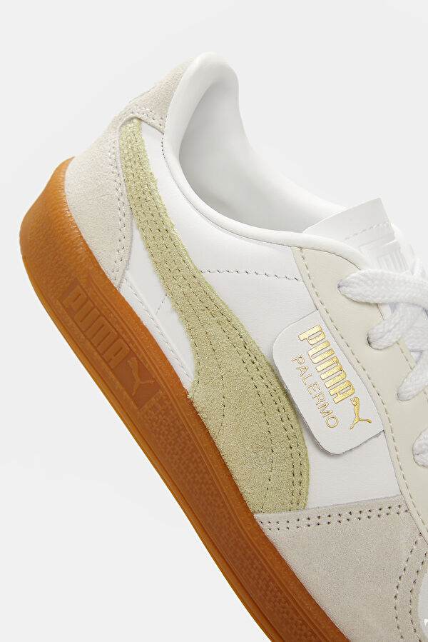 Palermo Lth White Women's Sneakers 6