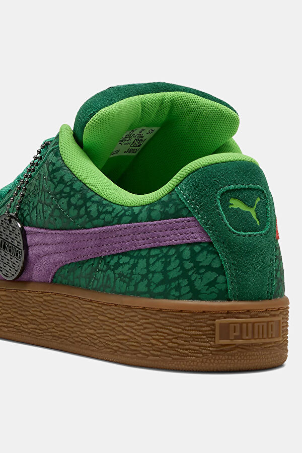 Suede XL TMNT Yeşil Erkek Çocuk Spor Ayakkabı 4