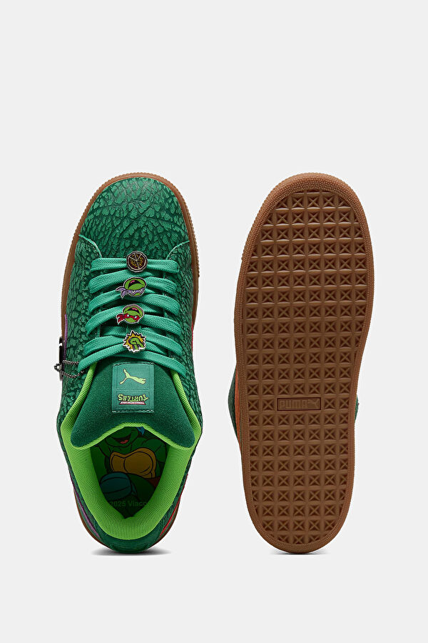 Suede XL TMNT Yeşil Erkek Çocuk Spor Ayakkabı 5