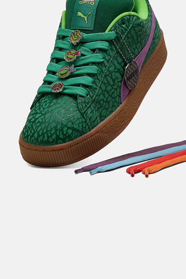 Suede XL TMNT Yeşil Erkek Çocuk Spor Ayakkabı 6