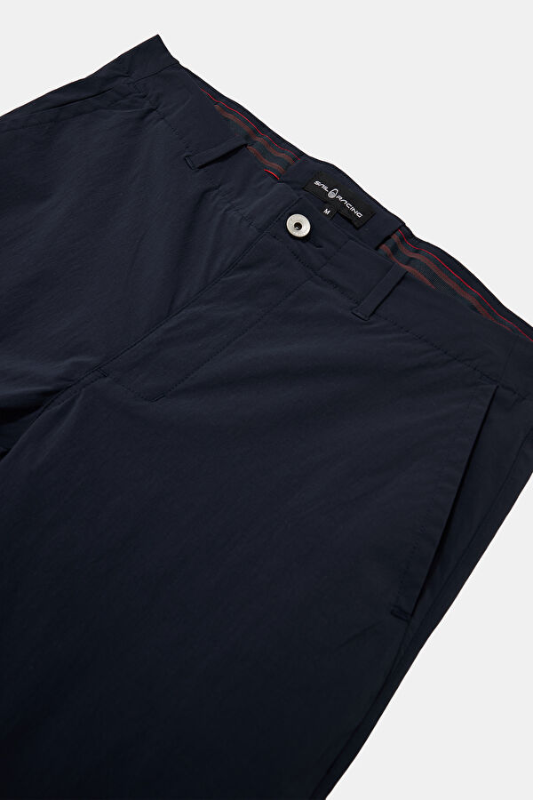 Navy Blue Straight Leg Men's Trousers 3