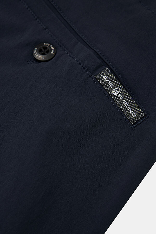 Navy Blue Straight Leg Men's Trousers 4