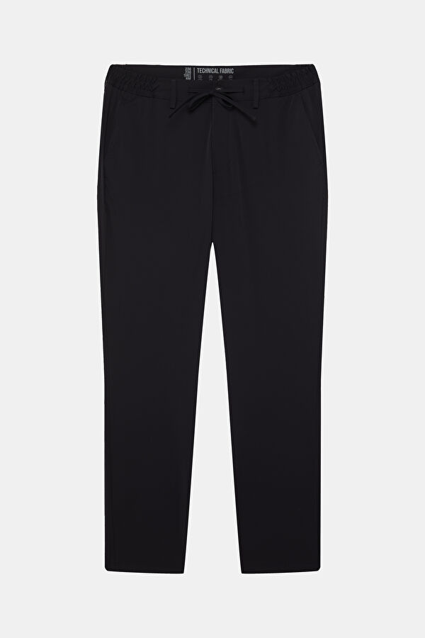 Navy Blue Straight Leg Men's Trousers