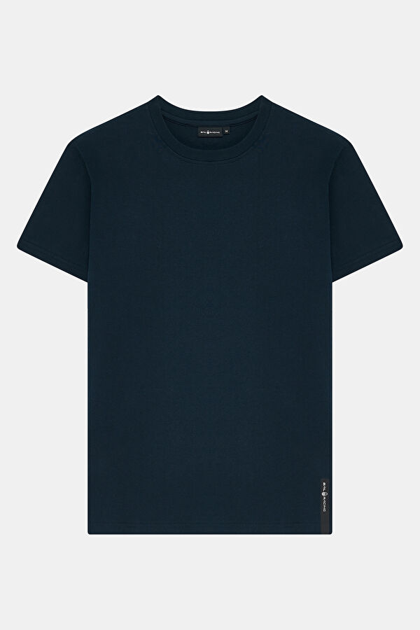 Navy Blue Crew Neck T-Shirt