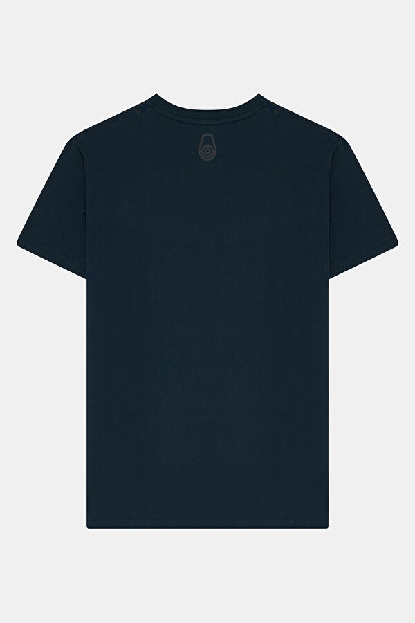 Navy Blue Crew Neck T-Shirt 2