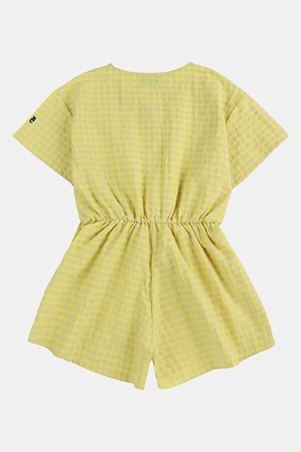 Red Buttoned Children's Jumpsuit 4