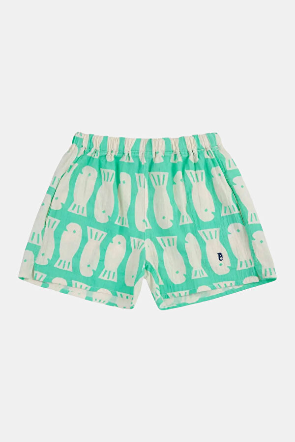 Light Green Kids Shorts