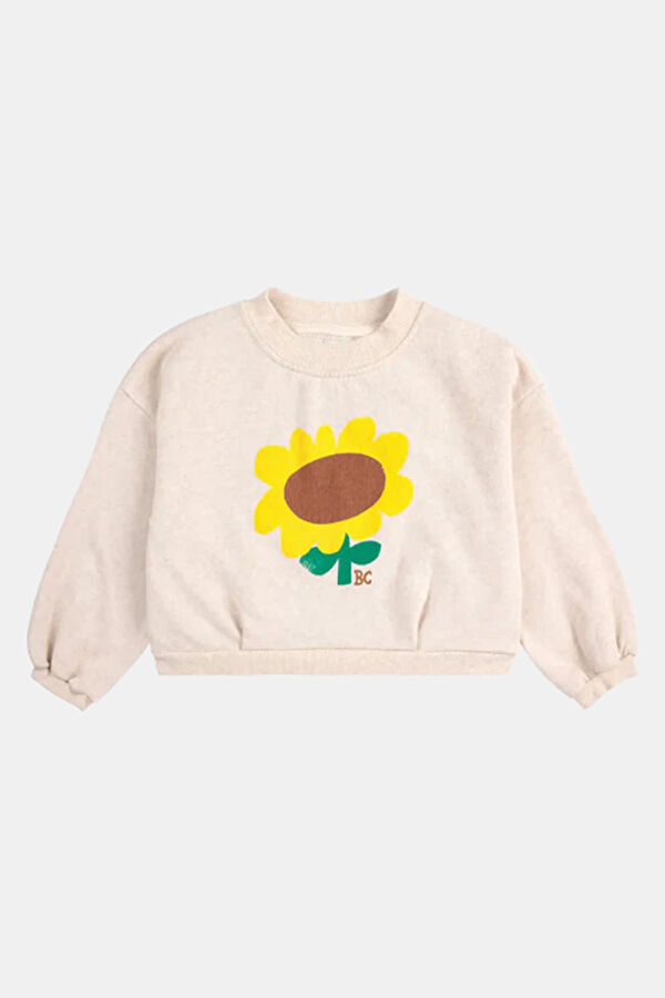 White Hooded Kids Sweatshirt