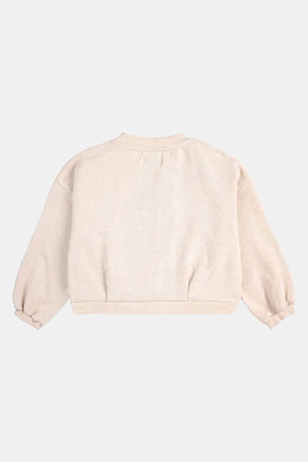 White Hooded Kids Sweatshirt 2
