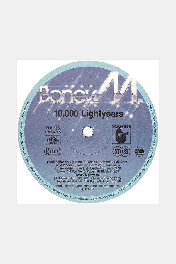 Boney M. Ten Thousand Lightyears 3
