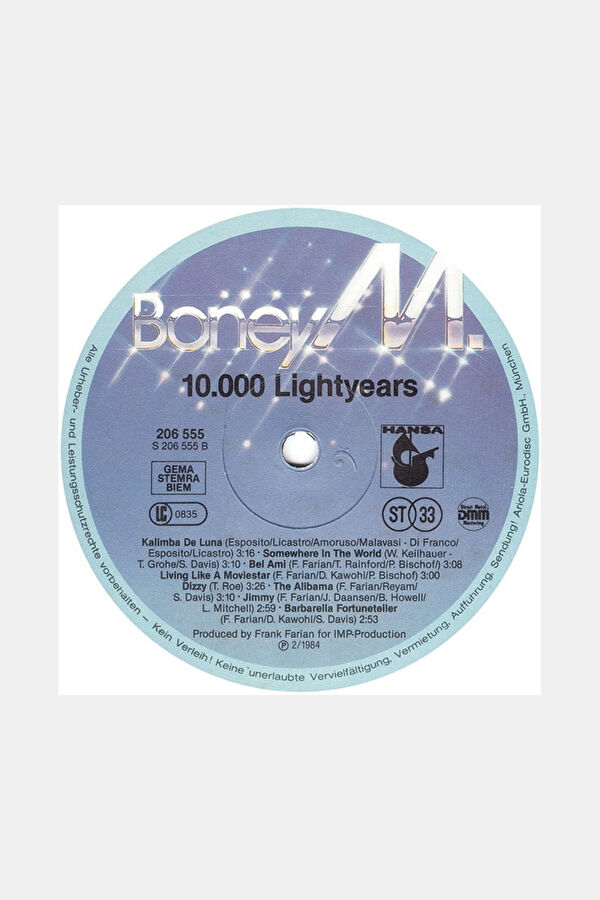 Boney M. Ten Thousand Lightyears 4