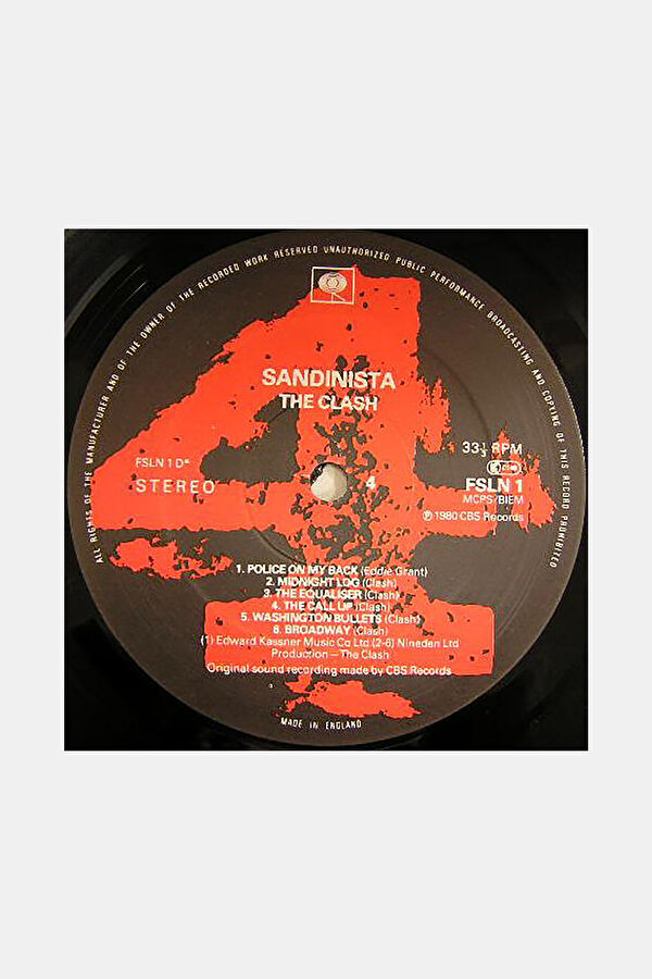The Clash Sandinista! 6