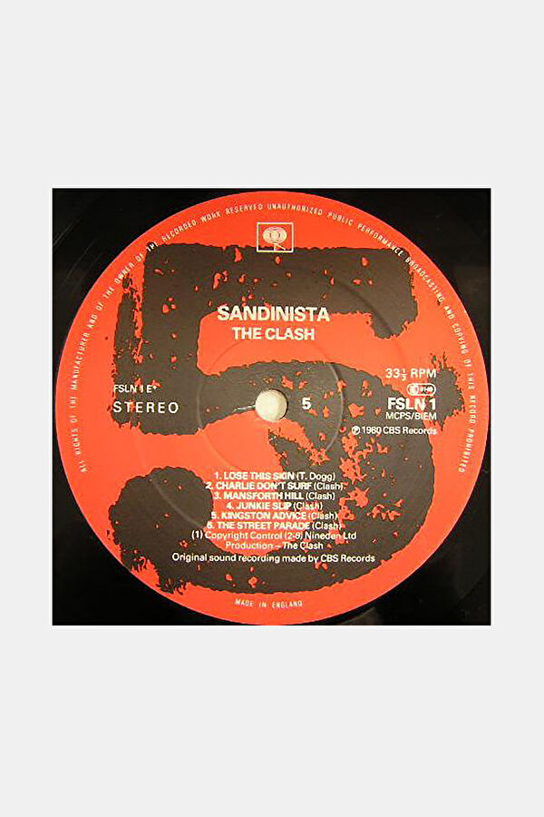 The Clash Sandinista! 7