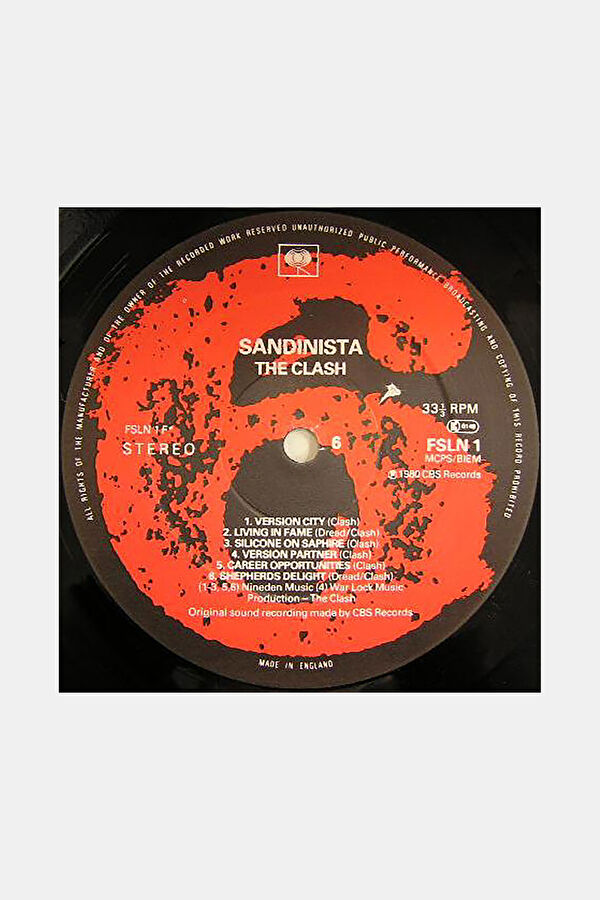 The Clash Sandinista! 8