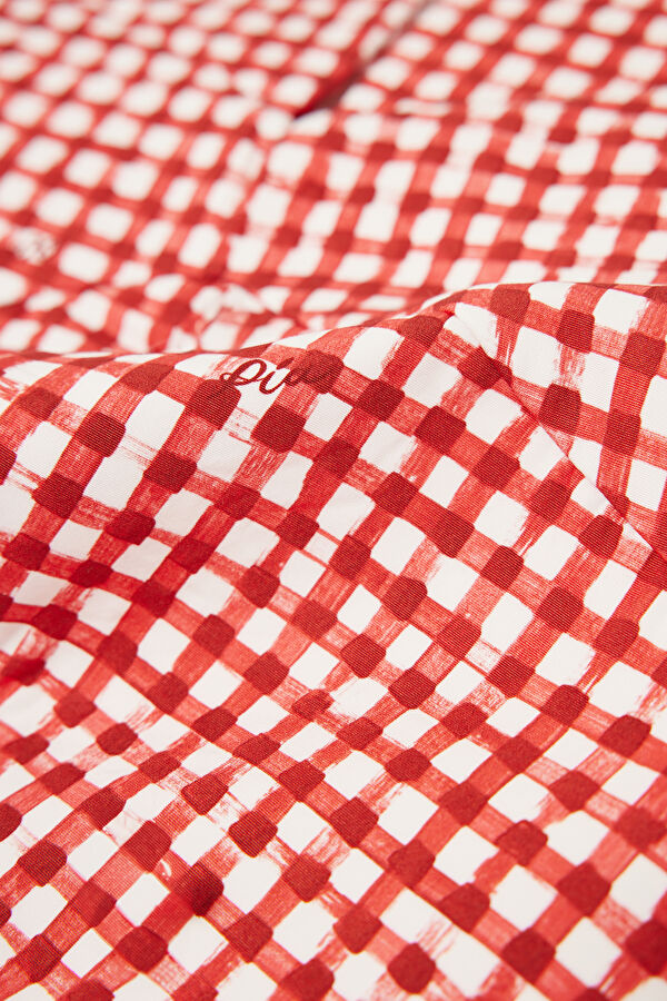 Red Suspender Blouse 6