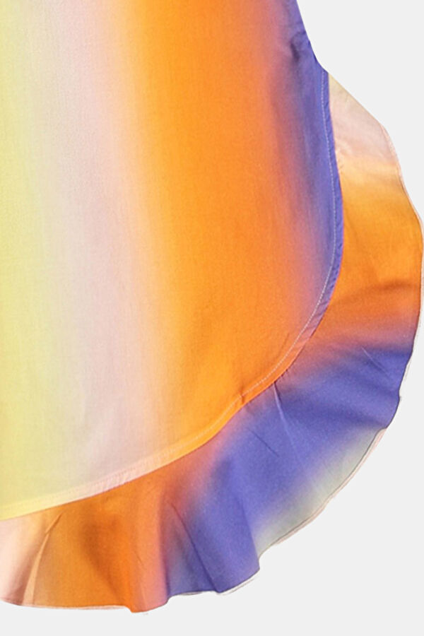 Multicolored Wide Leg Kids Pants 3