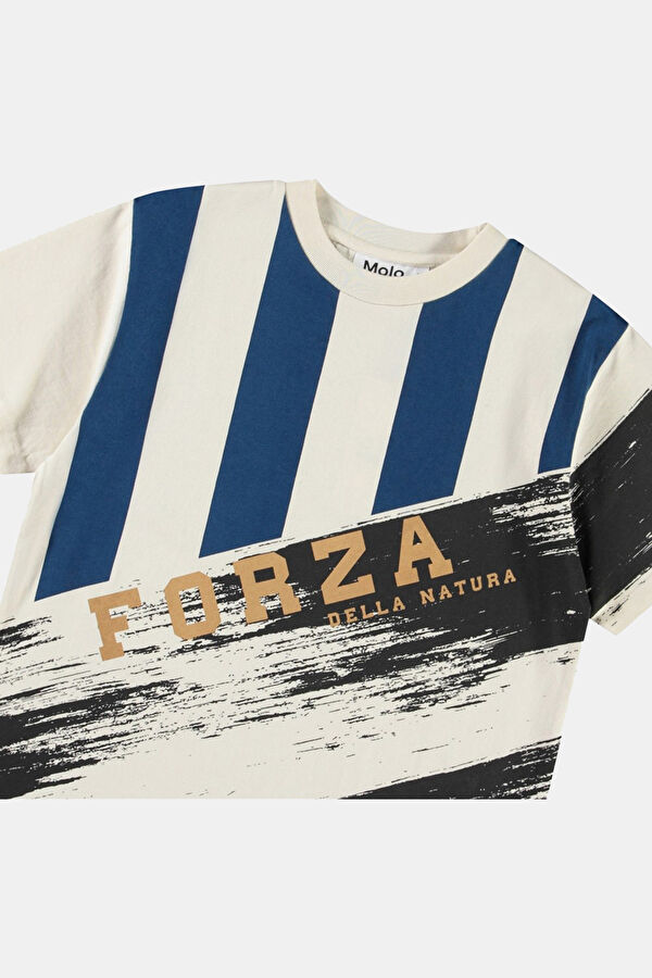 Beyaz O Yaka Çocuk T-Shirt 3