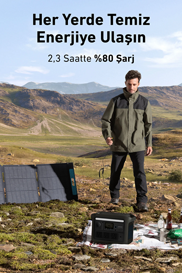 Solix C800X 768Wh 1200W 1600W Taşınabilir Güç Kaynağı 5