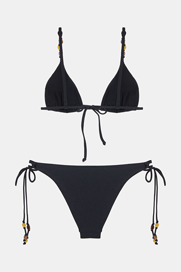 Siyah Bağlamalı Kadın Bikini 5