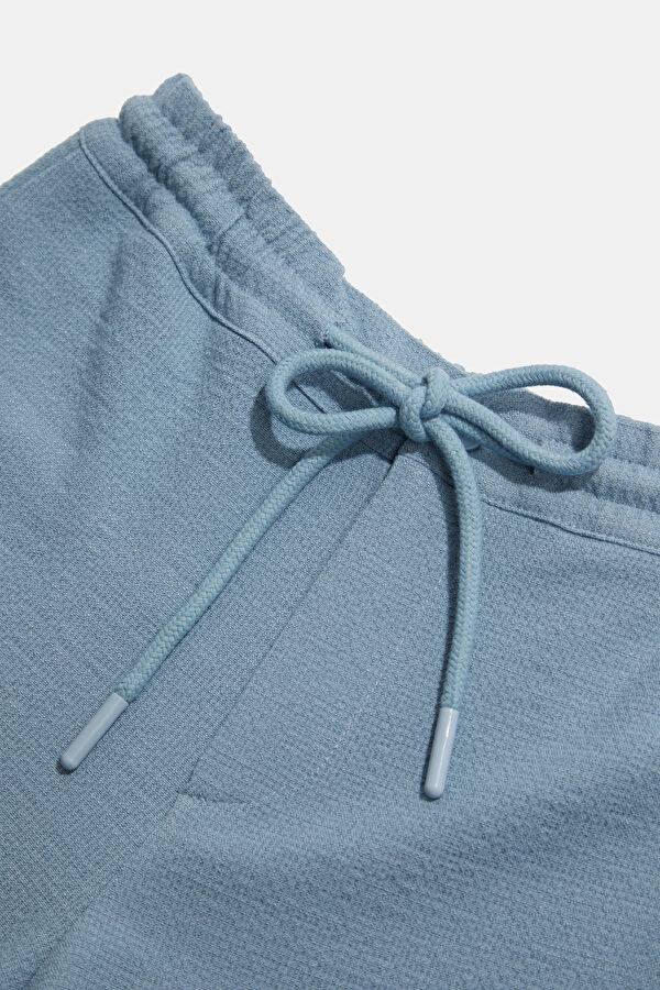 Blue Straight Leg Kids Trousers 3