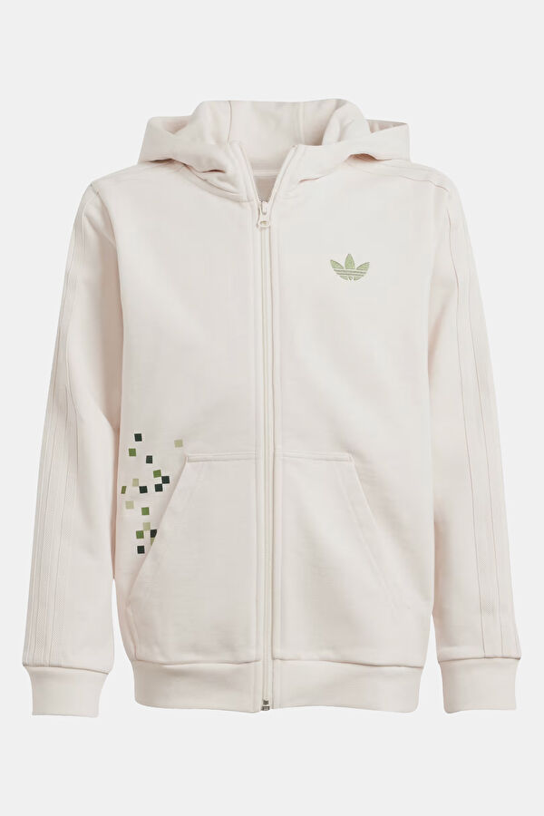 White Comfort Hooded Kids Sweatshirt