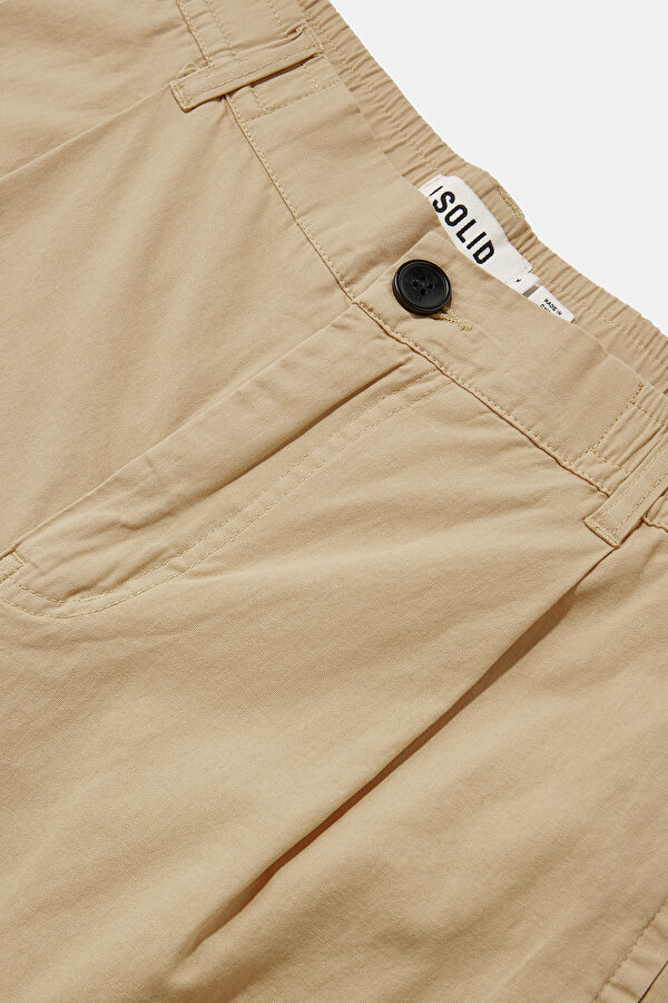 Beige Men's Shorts 3