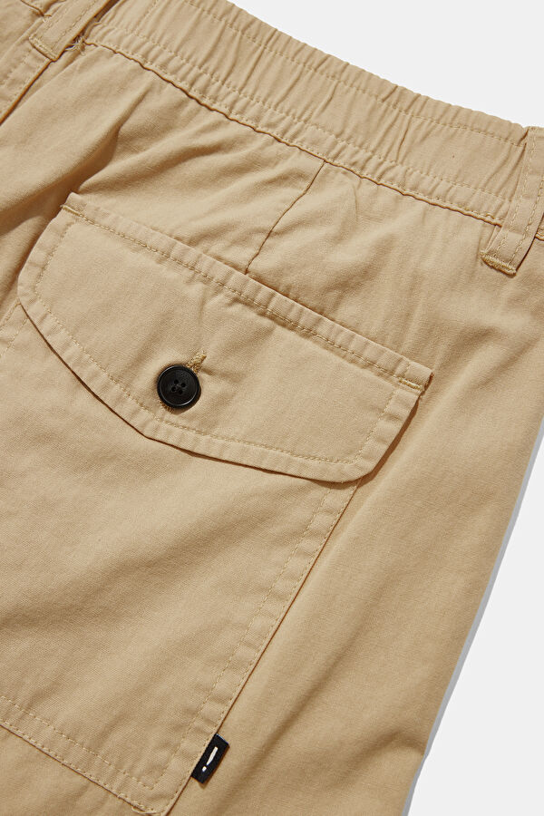 Beige Men's Shorts 4