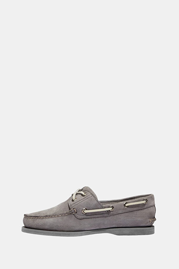 Grey Men's Boat Shoes 2