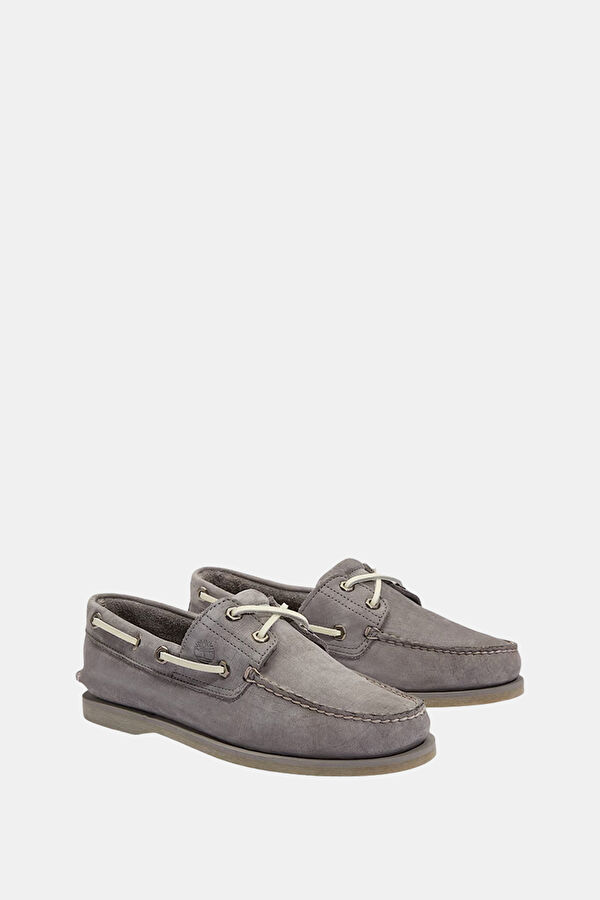 Grey Men's Boat Shoes 4
