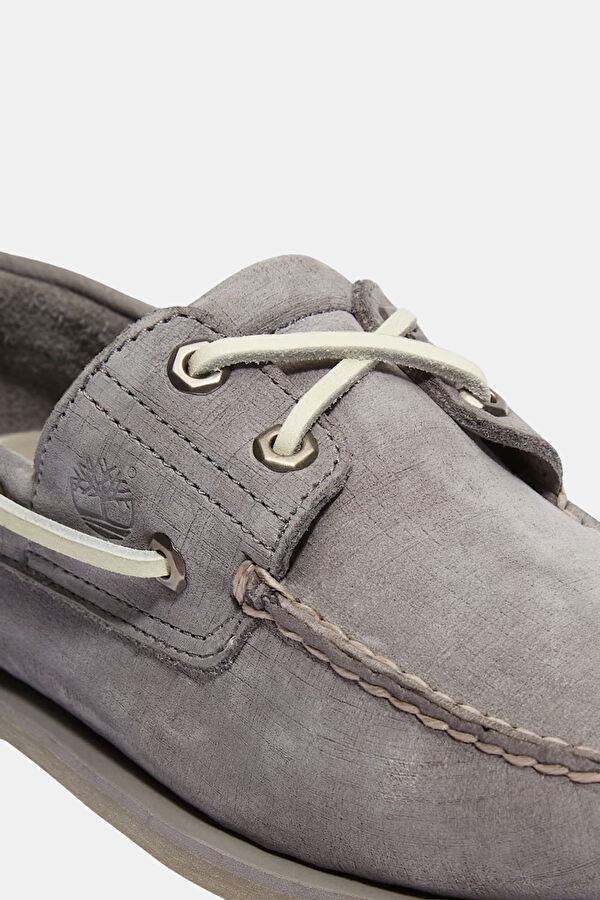 Grey Men's Boat Shoes 6