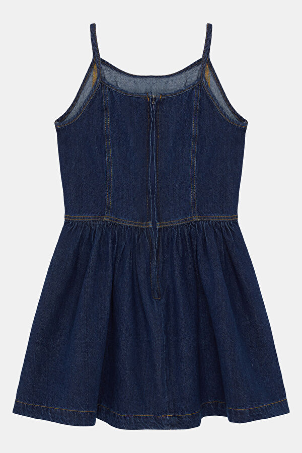 Dark Blue Mini Women's Dress 2